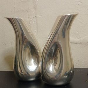 Tiffany & Co. Shimmering Silver Vases